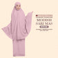 Telekung Siti Khadijah Inspired Signature Sari Mas Collection - Free Wovenbag