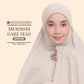 Telekung Siti Khadijah Inspired Signature Sari Mas Collection - Free Wovenbag