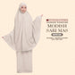 Telekung Siti Khadijah Inspired Signature Sari Mas Collection - Free Wovenbag