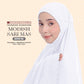 Telekung Siti Khadijah Inspired Signature Sari Mas Collection - Free Wovenbag