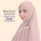 Telekung Siti Khadijah Inspired Signature Sari Mas Collection - Free Wovenbag