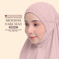 Telekung Siti Khadijah Inspired Signature Sari Mas Collection - Free Wovenbag