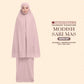 Telekung Siti Khadijah Inspired Signature Sari Mas Collection - Free Wovenbag