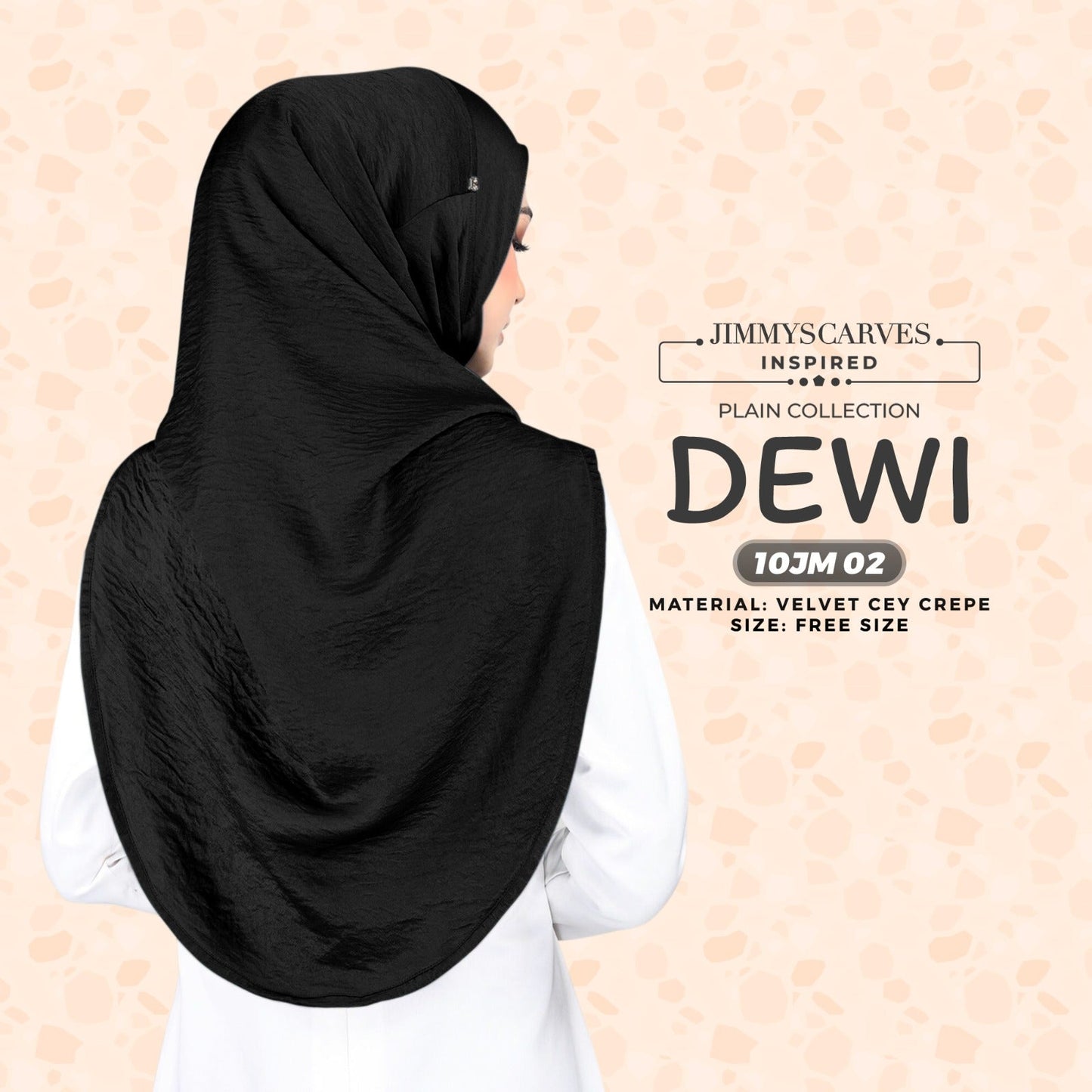 Jimmyscarves Inspired Sarung Dewi Plain Collecion