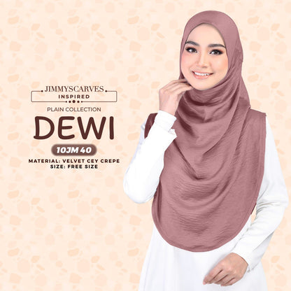 Jimmyscarves Inspired Sarung Dewi Plain Collecion