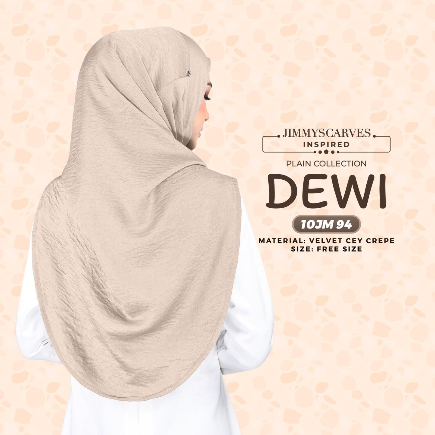 Jimmyscarves Inspired Sarung Dewi Plain Collecion