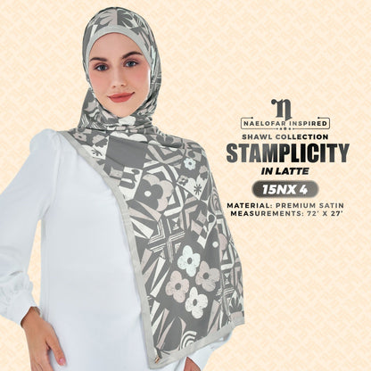 Naelofar Inspired Stamplicity Printed Shawl Collection