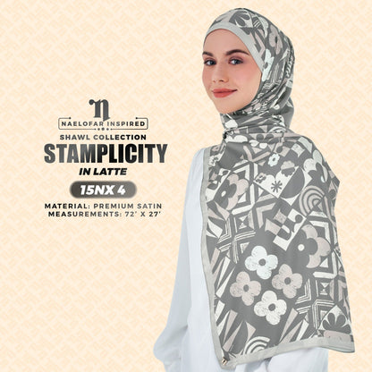 Naelofar Inspired Stamplicity Printed Shawl Collection