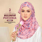 Hyat Hijab Inspired Xclusive Fuchsia, Jasmine, Kashmir & Marina Collection With Box