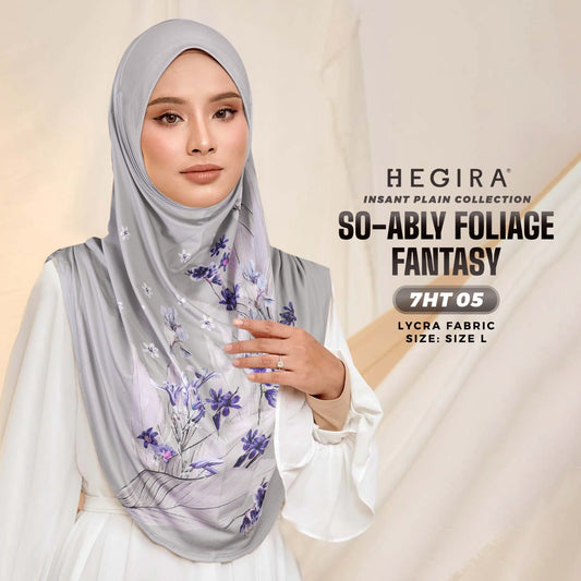 Hegira Inspired SO-ABLY FOLIAGE FANTASY Printed Collection (7HT)