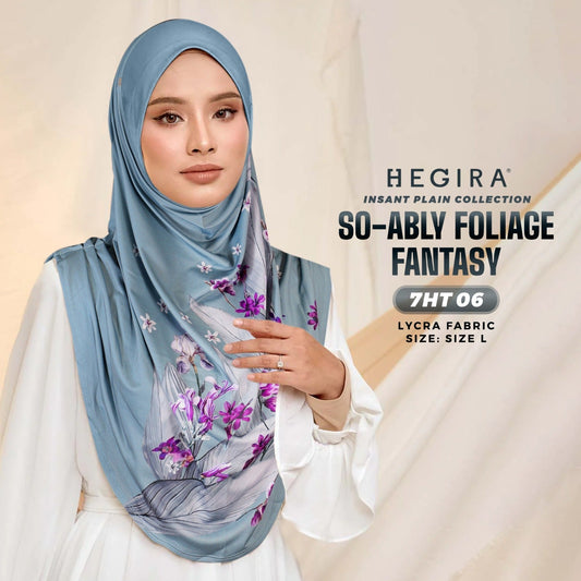 Hegira Inspired SO-ABLY FOLIAGE FANTASY Printed Collection (7HT)