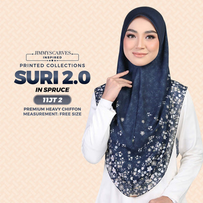 Jimmy Scarves Inspired SURI 2.0 SQ Instant Printed Collection (11JT)