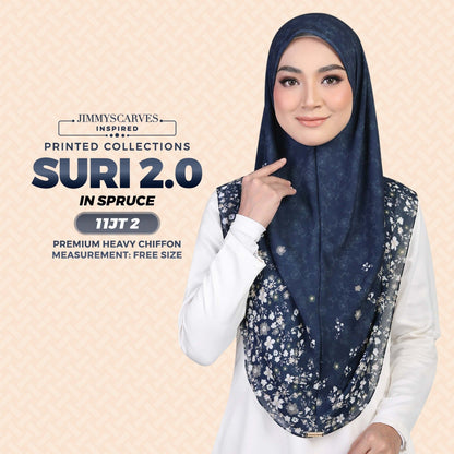 Jimmy Scarves Inspired SURI 2.0 SQ Instant Printed Collection (11JT)