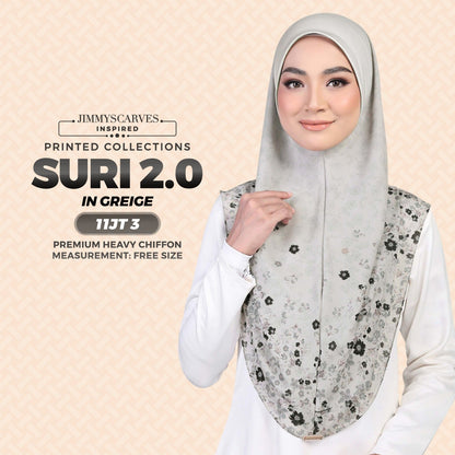 Jimmy Scarves Inspired SURI 2.0 SQ Instant Printed Collection (11JT)