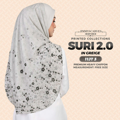 Jimmy Scarves Inspired SURI 2.0 SQ Instant Printed Collection (11JT)