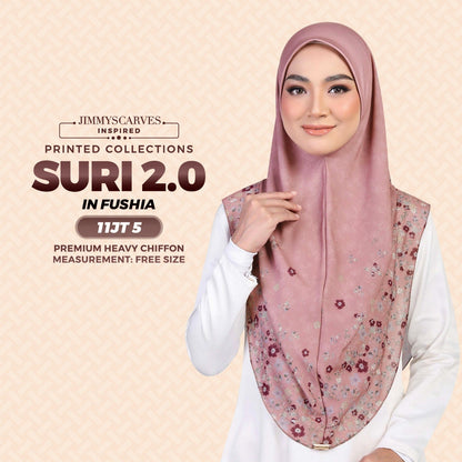 Jimmy Scarves Inspired SURI 2.0 SQ Instant Printed Collection (11JT)