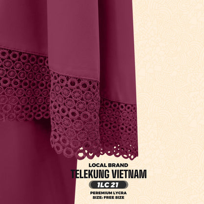 Telekung Local Brand LACE 1 Collection (1LC)