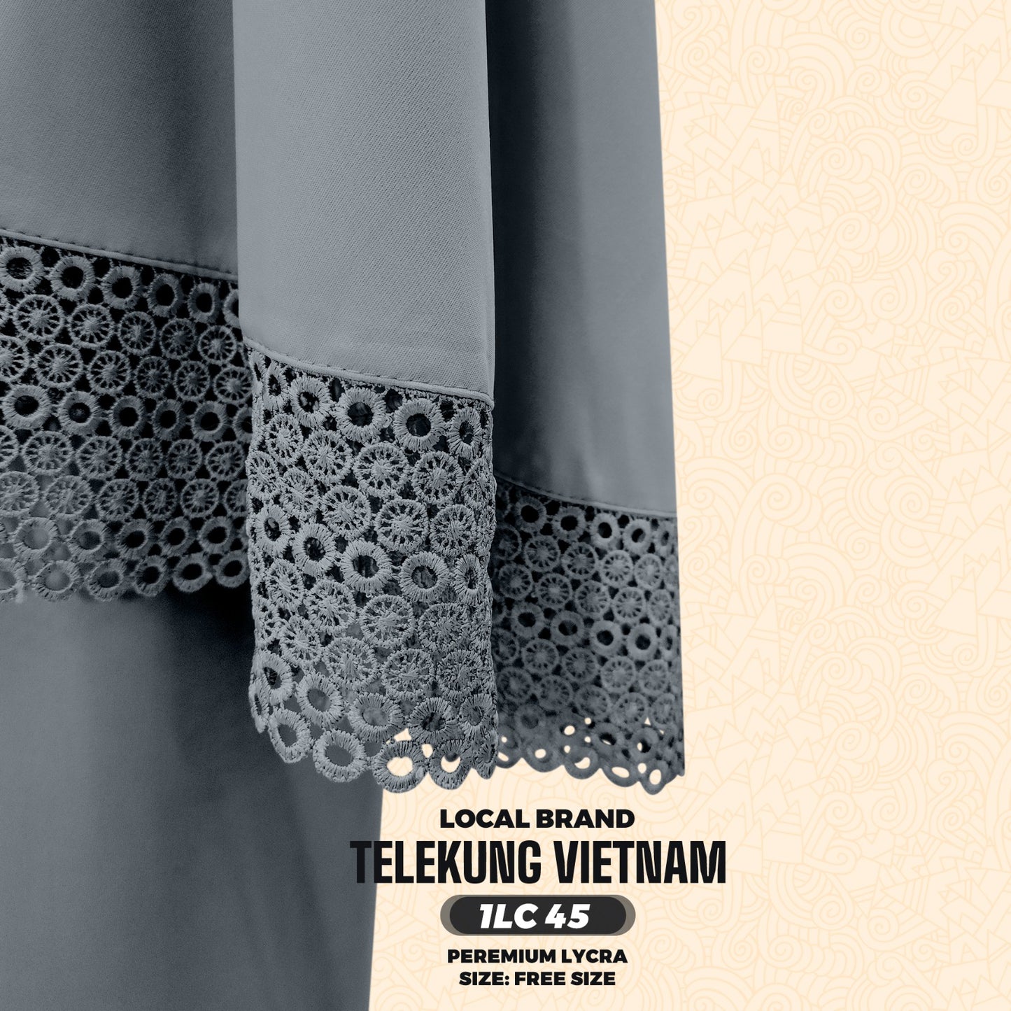 Telekung Local Brand LACE 1 Collection (1LC)