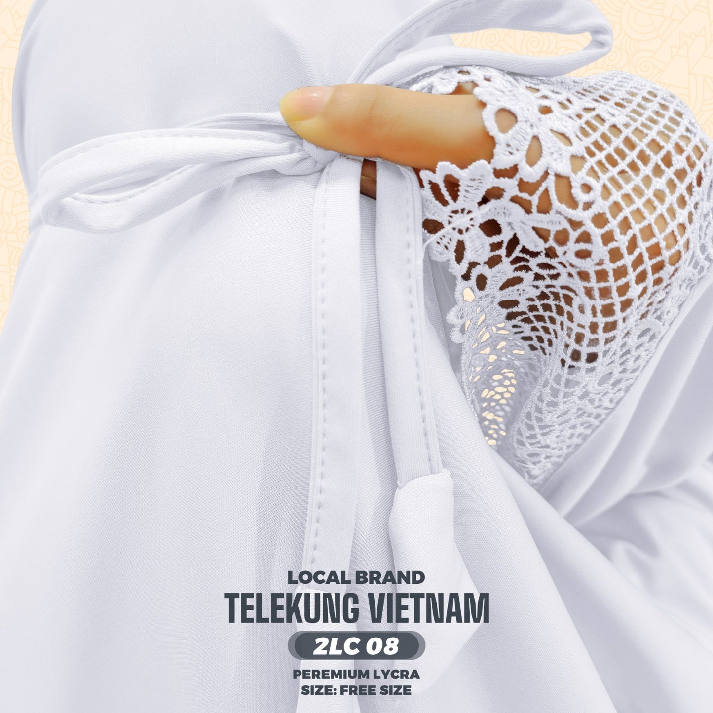 Telekung Local Brand LACE 2 Collection (2LC)