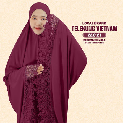 Telekung Local Brand LACE 2 Collection (2LC)