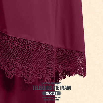 Telekung Local Brand LACE 2 Collection (2LC)