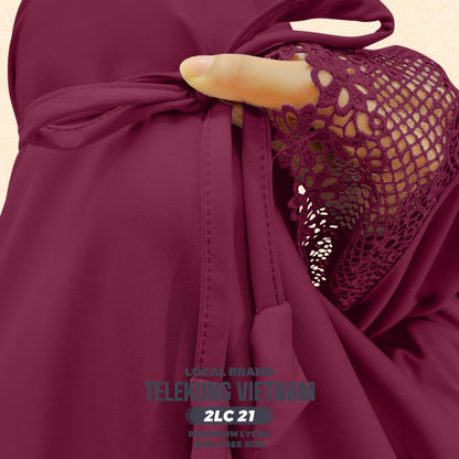 Telekung Local Brand LACE 2 Collection (2LC)