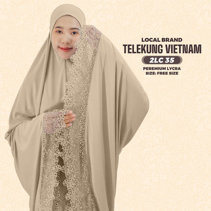 Telekung Local Brand LACE 2 Collection (2LC)