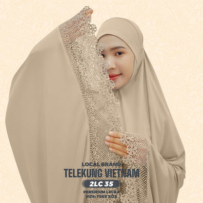 Telekung Local Brand LACE 2 Collection (2LC)