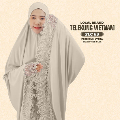 Telekung Local Brand LACE 2 Collection (2LC)