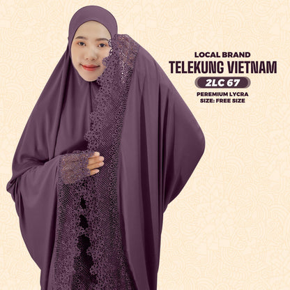 Telekung Local Brand LACE 2 Collection (2LC)