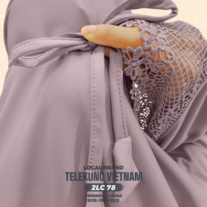 Telekung Local Brand LACE 2 Collection (2LC)