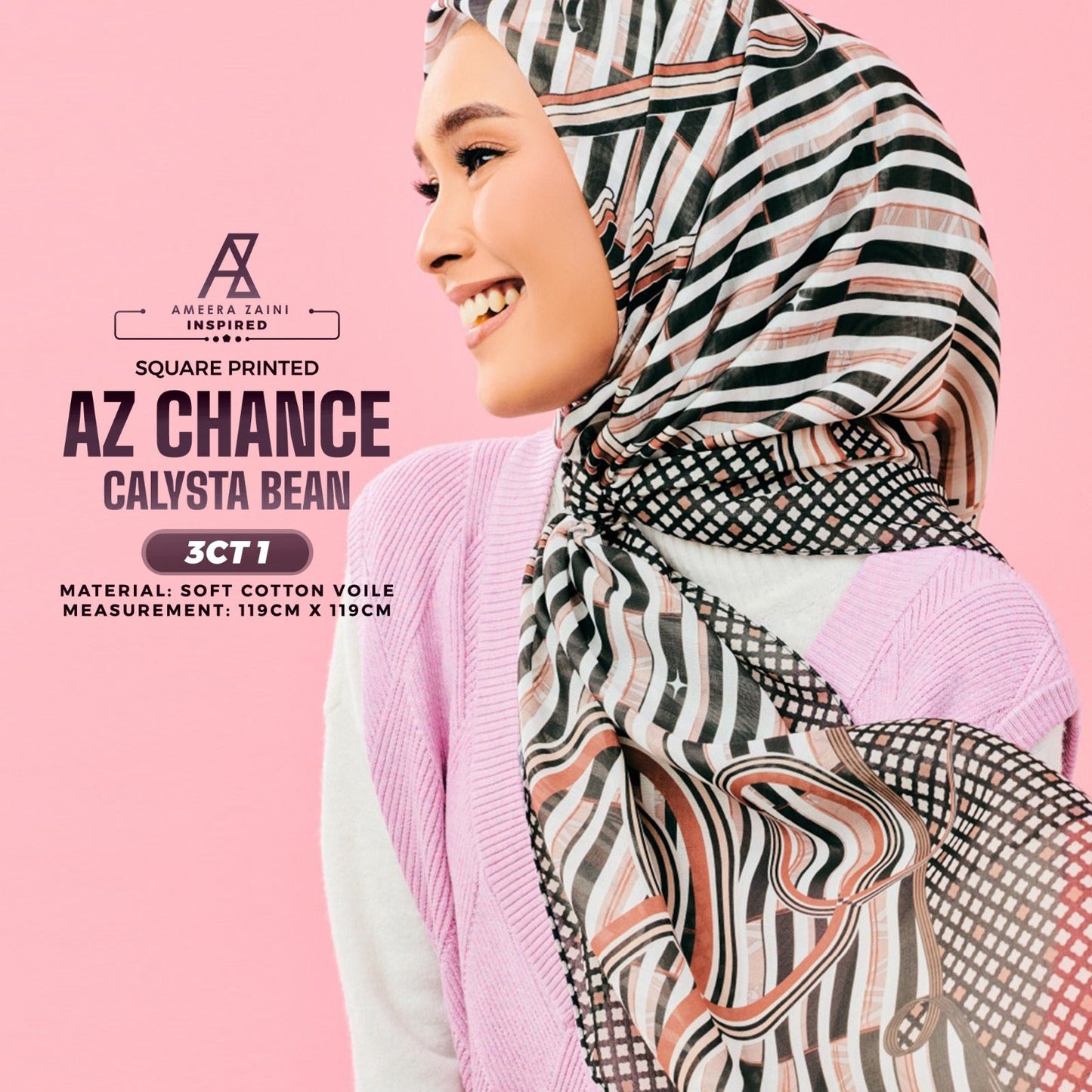 Ameera Zaini Inspired AZ CHANCE Collection (3CT)