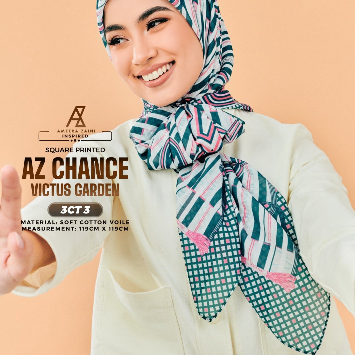 Ameera Zaini Inspired AZ CHANCE Collection (3CT)