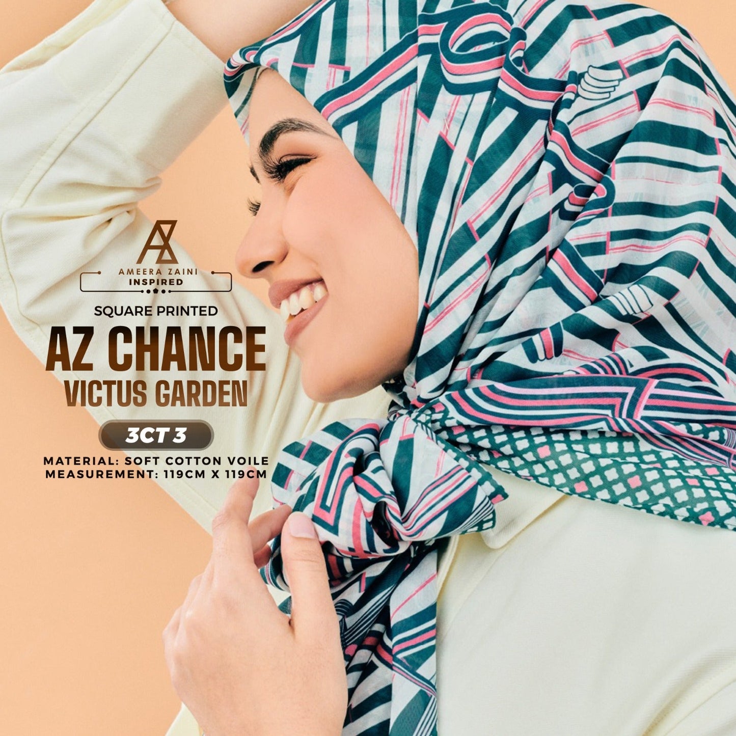 Ameera Zaini Inspired AZ CHANCE Collection (3CT)