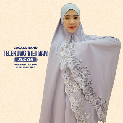 Telekung Local Brand Sulam 1 Collection (3LC)