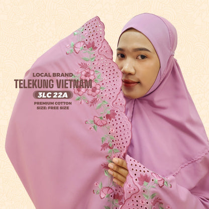 Telekung Local Brand Sulam 1 Collection (3LC)