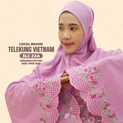 Telekung Local Brand Sulam 1 Collection (3LC)