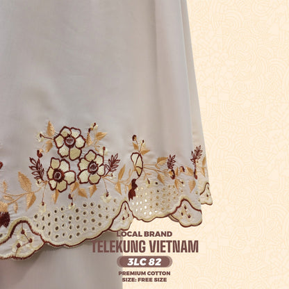 Telekung Local Brand Sulam 1 Collection (3LC)