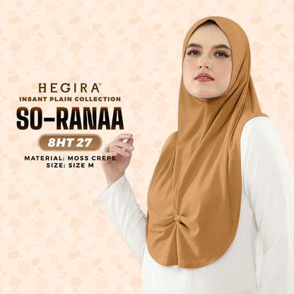 Hegira Inspired SO-RANAA Instant Plain Collection (8HT)