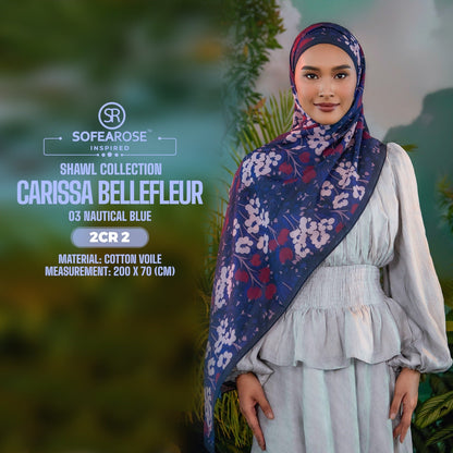 Sofearose Inspired Carissa Bellefleur Printed Shawl Collection (2CR)