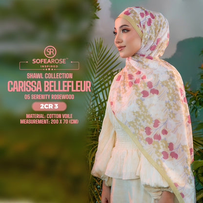 Sofearose Inspired Carissa Bellefleur Printed Shawl Collection (2CR)