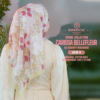 Sofearose Inspired Carissa Bellefleur Printed Shawl Collection (2CR)