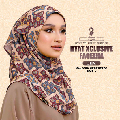 Hyat Hijab Inspired Faqeeha Elmeera Khaula Medina Qaheera Xclusive Collection With Box (3-8HX)