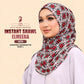 Hyat Hijab Inspired Faqeeha Elmeera Khaula Medina Qaheera Instant Shawl Collection With Box (3-7HS)