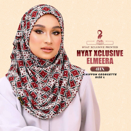 Hyat Hijab Inspired Faqeeha Elmeera Khaula Medina Qaheera Xclusive Collection With Box (3-8HX)