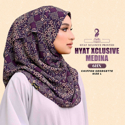 Hyat Hijab Inspired Faqeeha Elmeera Khaula Medina Qaheera Xclusive Collection With Box (3-8HX)