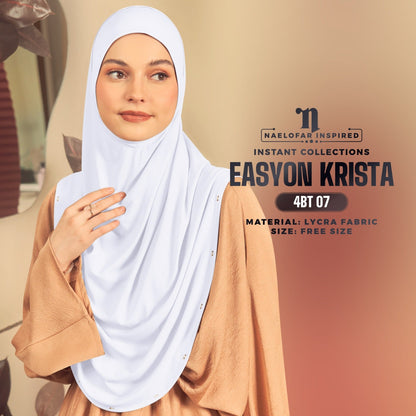 Naelofar Inspired Easyon Krista Plain Instant Collection (4BT)