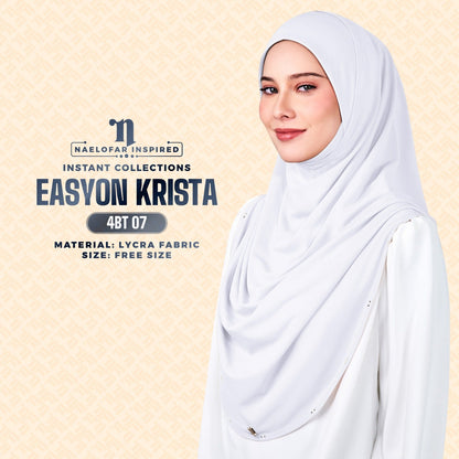 Naelofar Inspired Easyon Krista Plain Instant Collection (4BT)