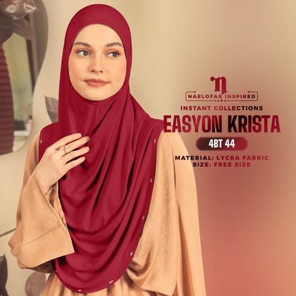 Naelofar Inspired Easyon Krista Plain Instant Collection (4BT)