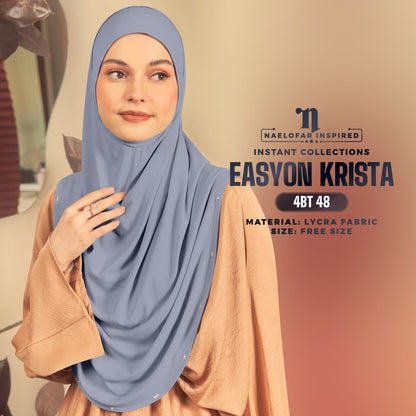 Naelofar Inspired Easyon Krista Plain Instant Collection (4BT)